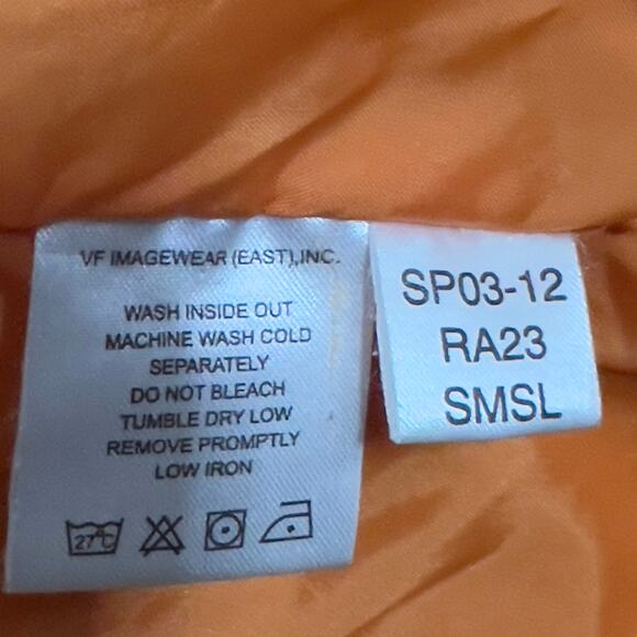 Chase Authentics Tony Stewart NASCAR 20 Black/Orange Windbreaker XL Zip Jacket - Picture 7 of 16